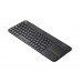 Logitech K400 Plus Tv tastatur Universell RF kabel-fri AZERTY Fransk Sort