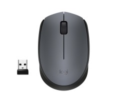 Logitech M170 Grey-K datamus Kontor Ambidekstriøs RF kabel-fri Optisk 1000 DPI