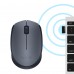 Logitech M170 Grey-K datamus Kontor Ambidekstriøs RF kabel-fri Optisk 1000 DPI