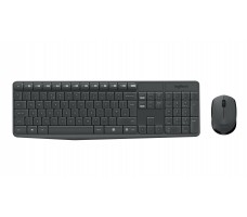 Logitech MK235 tastatur Mus inkludert Universell USB AZERTY Fransk Grå