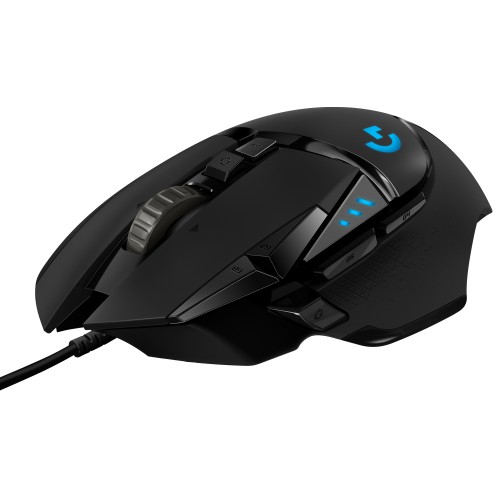 Logitech G G502 Hero datamus Høyre hendt USB Type-A Optisk 25600 DPI