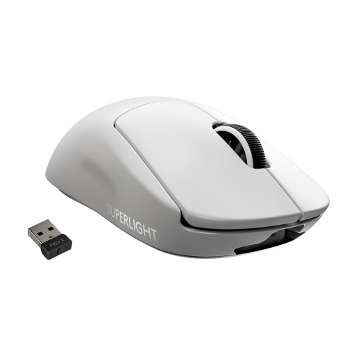 Logitech G Pro X Superlight datamus Høyre hendt RF kabel-fri 25600 DPI