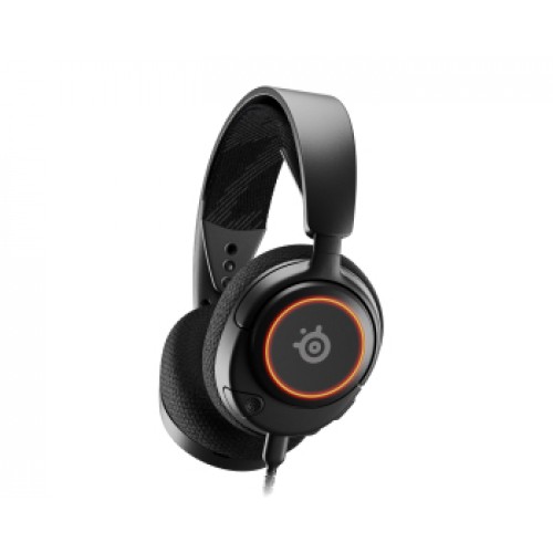 Steelseries Arctis Nova 3 Hodesett Koblet med ledninger (ikke trådløs) Hodebånd Spilling USB Type-C Sort