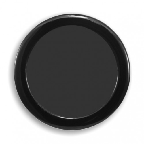 DEMCiflex Staubfilter 92mm, rund - schwarz/schwarz