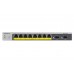 NETGEAR GS110TP Håndtert L2/L3/L4 Gigabit Ethernet (10/100/1000) Strøm over Ethernet (PoE) Grå