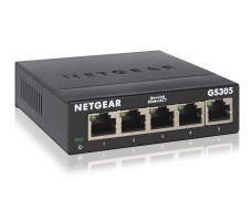 NETGEAR GS305 Uhåndtert L2 Gigabit Ethernet (10/100/1000) Sort