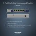 NETGEAR MS105-100EUS nettverkssvitsj Uhåndtert 2.5G Ethernet (100/1000/2500) Strøm over Ethernet (PoE) 1U