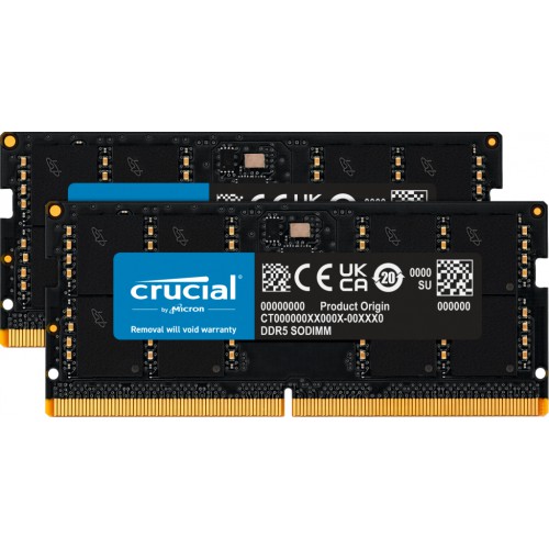 Crucial CT2K48G56C46S5 minnemodul 96 GB 2 x 48 GB DDR5 5600 MHz