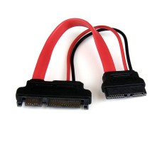 StarTech.com SLSATAADAP6 SATA-kabel 0,1524 m Slimline SATA 13 pin SATA 7+15 pin Rød