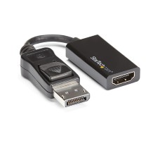 StarTech.com DP2HD4K60S videokabelkobling 0,215 m DisplayPort HDMI Sort