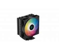 DeepCool AG400 A-RGB Prosessor Luftkjøler 12 cm Sort, Hvit 1 stykker