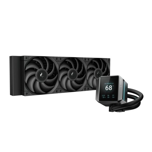 DeepCool MYSTIQUE 360 Prosessor Alt-i-ett væskekjøler 12 cm Sort 1 stykker