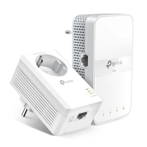 TP-Link TL-WPA7617 KIT PowerLine-nettverksadapter 1200 Mbit/s Ethernet/bredbåndsforbindelse Wi-Fi Hvit 2 stykker