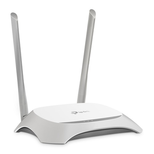 TP-Link TL-WR840N trådløs ruter Raskt Ethernet Enkeltbånd (2.4 GHz) Grå, Hvit