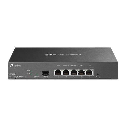 TP-Link TL-ER7206 Kabelruter Gigabit Ethernet Sort