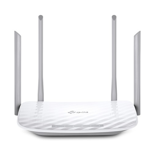 TP-Link Archer C50 trådløs ruter Raskt Ethernet Dobbelbånd (2.4 GHz / 5 GHz) Sort