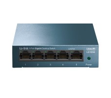 TP-Link LS105G Uhåndtert Gigabit Ethernet (10/100/1000) Blå