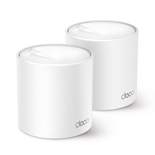 TP-Link Deco X60 Dobbelbånd (2.4 GHz / 5 GHz) Wi-Fi 6 (802.11ax) Hvit 2 Innvendig lys