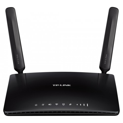 TP-Link TL-MR6400 trådløs ruter Raskt Ethernet Enkeltbånd (2.4 GHz) 4G Sort