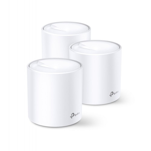 TP-Link Deco X20 (3-pack) Dobbelbånd (2.4 GHz / 5 GHz) Wi-Fi 5 (802.11ac) Hvit 2 Innvendig lys