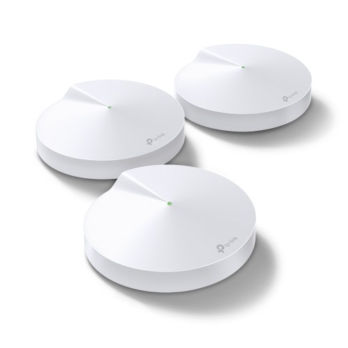 TP-Link Deco M9 Plus Tri-band (2.4 GHz / 5 GHz / 5 GHz) Wi-Fi 5 (802.11ac) Hvit 2 Innvendig lys