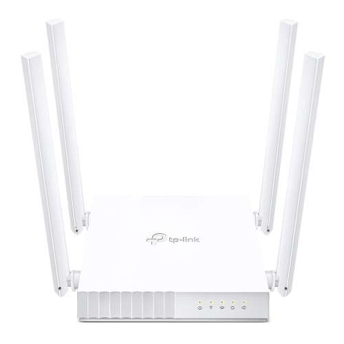 TP-Link ARCHER C24 trådløs ruter Raskt Ethernet Dobbelbånd (2.4 GHz / 5 GHz) Hvit