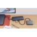 Targus HyperDrive Next Koblet med ledninger (ikke trådløs) USB 3.2 Gen 2 (3.1 Gen 2) Type-C Blå