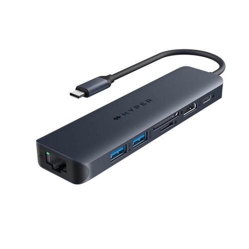 Targus HD4003GL laptop-dokkingstasjon og portreplikator USB Type-C Blå