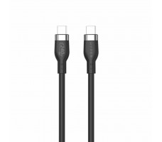 HYPER HJ4002BKGL USB-kabel 2 m USB 2.0 USB C Sort