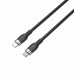 HYPER HJ4002BKGL USB-kabel 2 m USB 2.0 USB C Sort