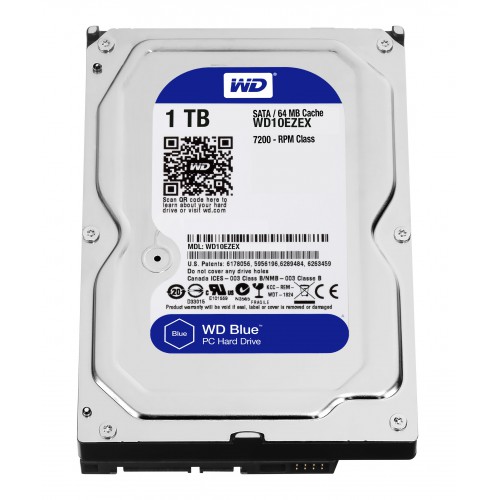 WD Blue SATA HDD, 1TB