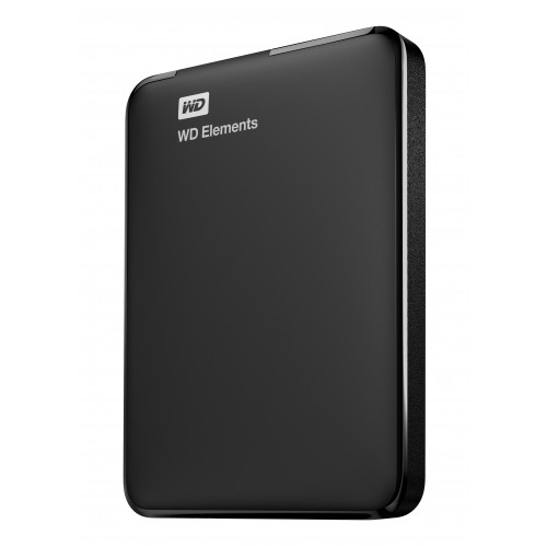 Western Digital WD Elements Portable ekstern harddisk 1 TB Sort