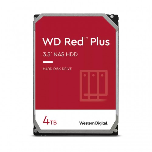 Western Digital Red Plus WD40EFPX intern harddisk 3.5