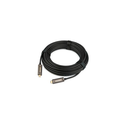 Kramer Electronics CLS-AOCU31/CC USB-kabel 15,2 m USB 3.2 Gen 2 (3.1 Gen 2) USB C Sort