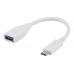 Deltaco USBC-1205 USB-kabel 0,15 m Micro-USB A Hvit