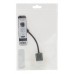 Deltaco USBC-1279 USB-kabel 0,11 m USB A Sort