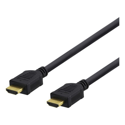 Deltaco HDMI-1050D HDMI-kabel 5 m HDMI Type A (Standard) Sort