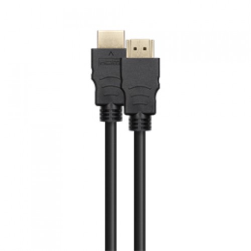 Deltaco HU-50 HDMI-kabel 5 m HDMI Type A (Standard) Sort