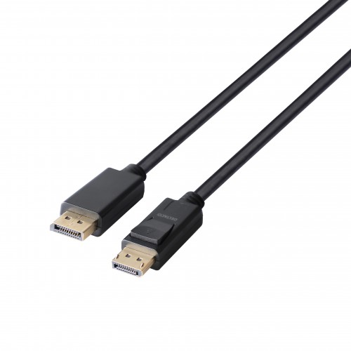 Deltaco DP8K-1050-LSZH DisplayPort-kabel 5 m Sort