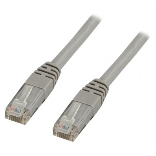 Deltaco TP-635 nettverkskabel Grå 35 m Cat6