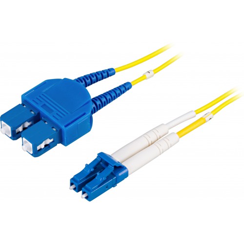 Deltaco LCSC-2S InfiniBand/fibre optic cable 2 m LC SC