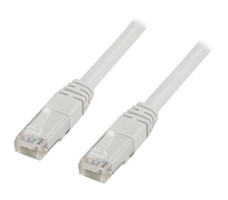 Deltaco TP-625V nettverkskabel Hvit 25 m Cat6