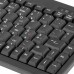 Deltaco TB-5V tastatur USB Nordisk Sort