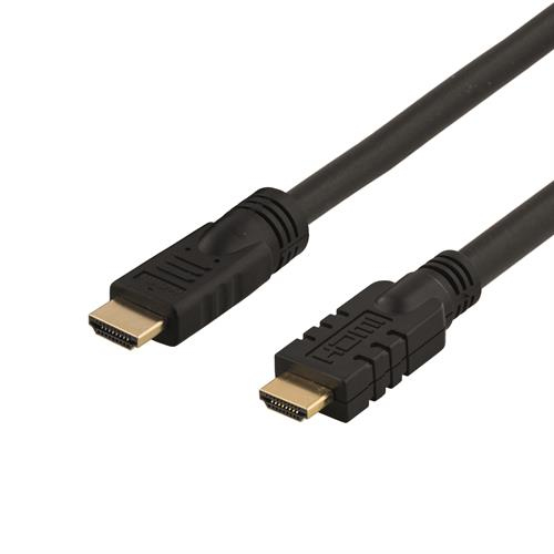 Deltaco HDMI-1200 HDMI-kabel 20 m HDMI Type A (Standard) Sort