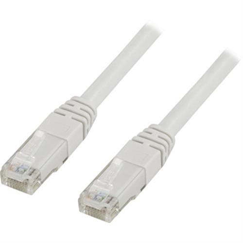 Deltaco TP-67V nettverkskabel Hvit 7 m Cat6 U/UTP (UTP)