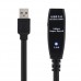 Deltaco USB3-1001 USB-kabel 3 m USB 3.2 Gen 1 (3.1 Gen 1) USB A Sort