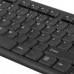 Deltaco TB-122 tastatur RF kabel-fri Nordisk Sort