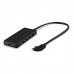 Unisynk 10354 grensesnitt-hub USB Type-C 5000 Mbit/s Sort