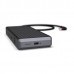 Unisynk 10351 laptop-dokkingstasjon og portreplikator USB Type-C Sort