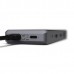 Unisynk 10351 laptop-dokkingstasjon og portreplikator USB Type-C Sort